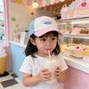 Embroidered Letter Kids Sun Hat Breathable Mesh Duck Tongue Cap New Baby Baseball Cap  Boy Girl