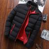 Slim Fit Stand Collar Short Thick Casual Winter Cotton Padded Coat For Young Students