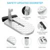 Anti-slip Foldable Car Door Step Aluminium Zinc Zinc Alloy Car Pedal Roof Auxiliary Pedal Roof  Safety Hammer