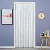 Lace Gauze Anti-Mosquito Door Curtain with No-Punch Telescopic Rod for Living Room