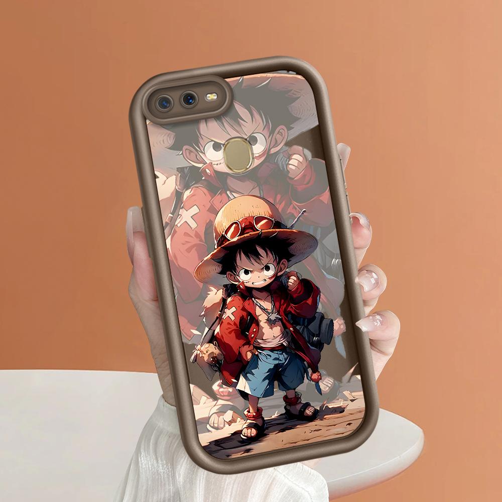 Weiche Silikon-Quadratleitern-Cartoon-Muster Vollständiger Kameraschutz Stoßfeste Hülle für OPPO Reno Realme OnePlus