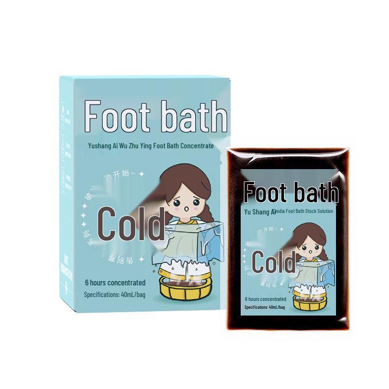 

Wen Dan Tang Fast-Dissolving Foot Bath Liquid - Concentrated, No-Boil Formula for Profuse Sweating and Relaxation.
