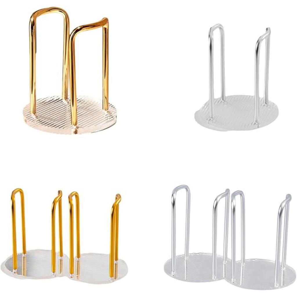 Modern Akryl Muggdispenser Muggbehållare Flaska Praktiskt Muggställ för Kök