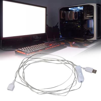 USB prodlužovací kabel samec na samici Prodlužovač Spolehlivé připojení pro USB světla USB ventilátor Nabíjení S vypínačem / Bez vypínače