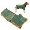 Dog Drying Robe Fast Drying Water Absorption Keep Warm Pet Bathrobe for Puppy Large Dogs