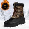 High Top Daily Outdoor Northeast Snow Boots Men's Outdoor Fleece Warm Thickened Cotton Boots Winter Martin Boots