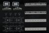Greenmax N Gauge 7006 JNR Series 103 Air Conditioning Set of 2 Middle Cars with 2 Saha Cars (JR) (Low-Frequency, Non-Unit Window, Modified) Add-On