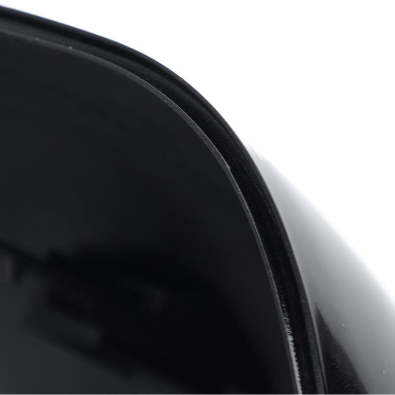 Rearview Mirror Cover Cap For Seat Ibiza 6J MK4 2008 2009 2010 2011 2012-2017 Glossy Black Side Mirror Cover Cap Car Accessories
