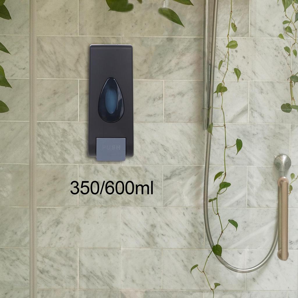 Manual Soap Dispenser Wall Mounted Soap Dispenser, Commercial Hand Dispenser for Bathroom, Kitchen, Hotel