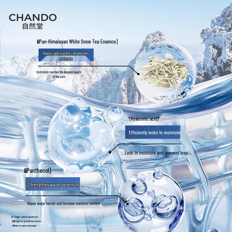 CHANDO Men's Himalayan Glacier Moisturizing Cream 50g
