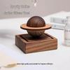 Aromatic Wood Planet Essential Oil Diffuser - Portable Stone Ornament for Home, Bedroom, and Car Aromatherapy.