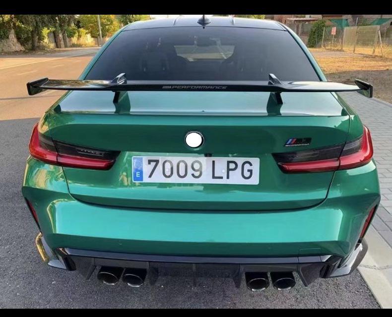 Universal Car Rear Spoiler: MP Style Anti-collision Fashion Decoration for Trunk