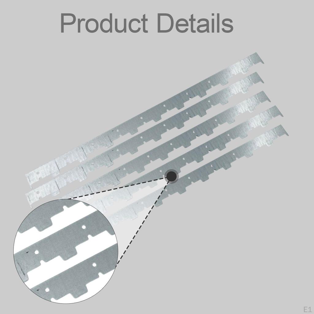 5Pcs Bee Frame Spacers Metal Professional Essential Beekeeper Tool Strips Box