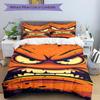 3pcs bedding set Angry Face Includes 1 Comforter + 2 Pillowcases, Without Pillow Inserts, Soft Comfortable,a0909073
