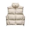 Fall and Winter New Women's Clothing Fashion Style Stand Collar Sleeveless Heattech Short Cotton Jacket Vest Waistcoat 3046224
