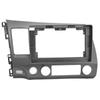 10.1'' Car Radio Stereo Dash Fascia Frame Panel Trim with Harness Fit for Honda Civic 2006-2011