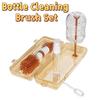Portable Bottle Cleaning Brush Set Travel Size Milk Bottle Brush Kit  Bottle Cleaning