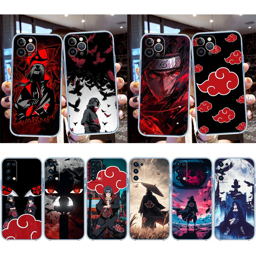 Naruto Uchiha Itachi Transparente Handyhülle für Motorola Moto G7 G8 G9 G84 G85 G73 G24 G15 Z2 Play Power Plus