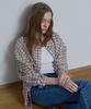 MIND BRIDGE WOMEN [W] Pink Crepe Check Oversized Shirt