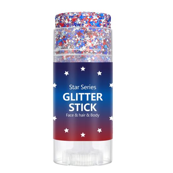 16G Hair Face Body Glitter Stick for Independence Day Fourth A