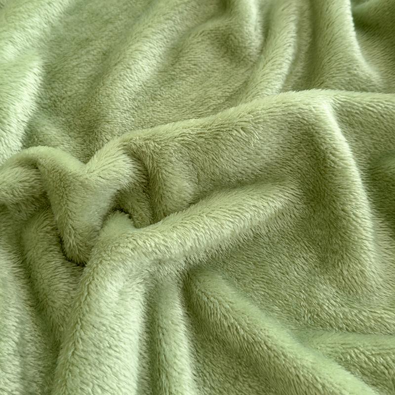 Single/Queen/Super King Thicker Fleece Throw Blanket for Bed or Sofa , Soft Plush Blanket