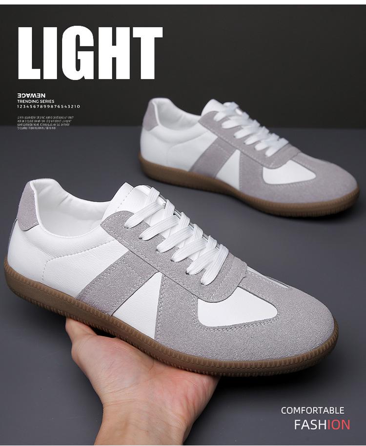 Forest Gump Low-top Lace-up German Training Shoes for Students - Lightweight Casual Board Shoes for Spring and Autumn