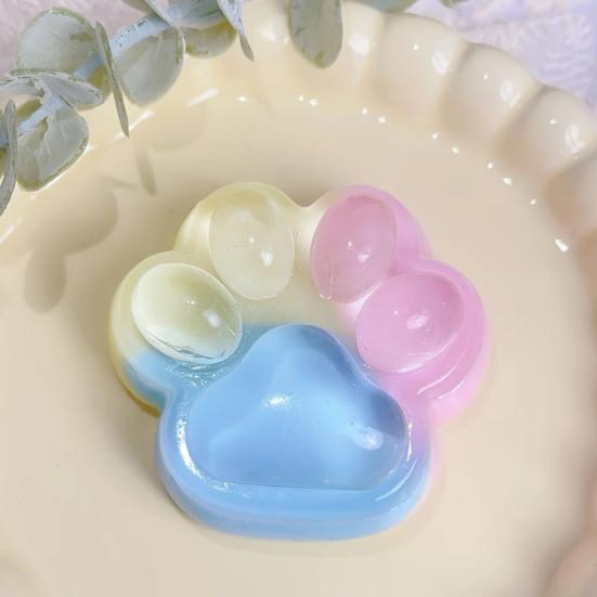 Squeezable Cat Paw Fidget Toy Soft Slow-Rising Stress Reliever Realistic Claw Design Novelty Decompression Gift for Kids Adults