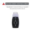 Zinc Alloy Leather Car Key Case Cover Shell For Mercedes Benz AMG A C E S G Class GLC CLE CLA GLB GLS W177 W205 W213 W222 X167