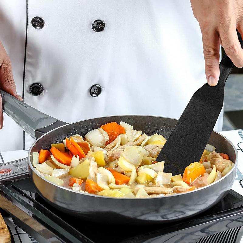 Multi Functional Silicone Kitchenware Spatula Frying Pan Non Stick Spatula Pancake Egg Frying Steak Heat-Resistant Kitchen Tool