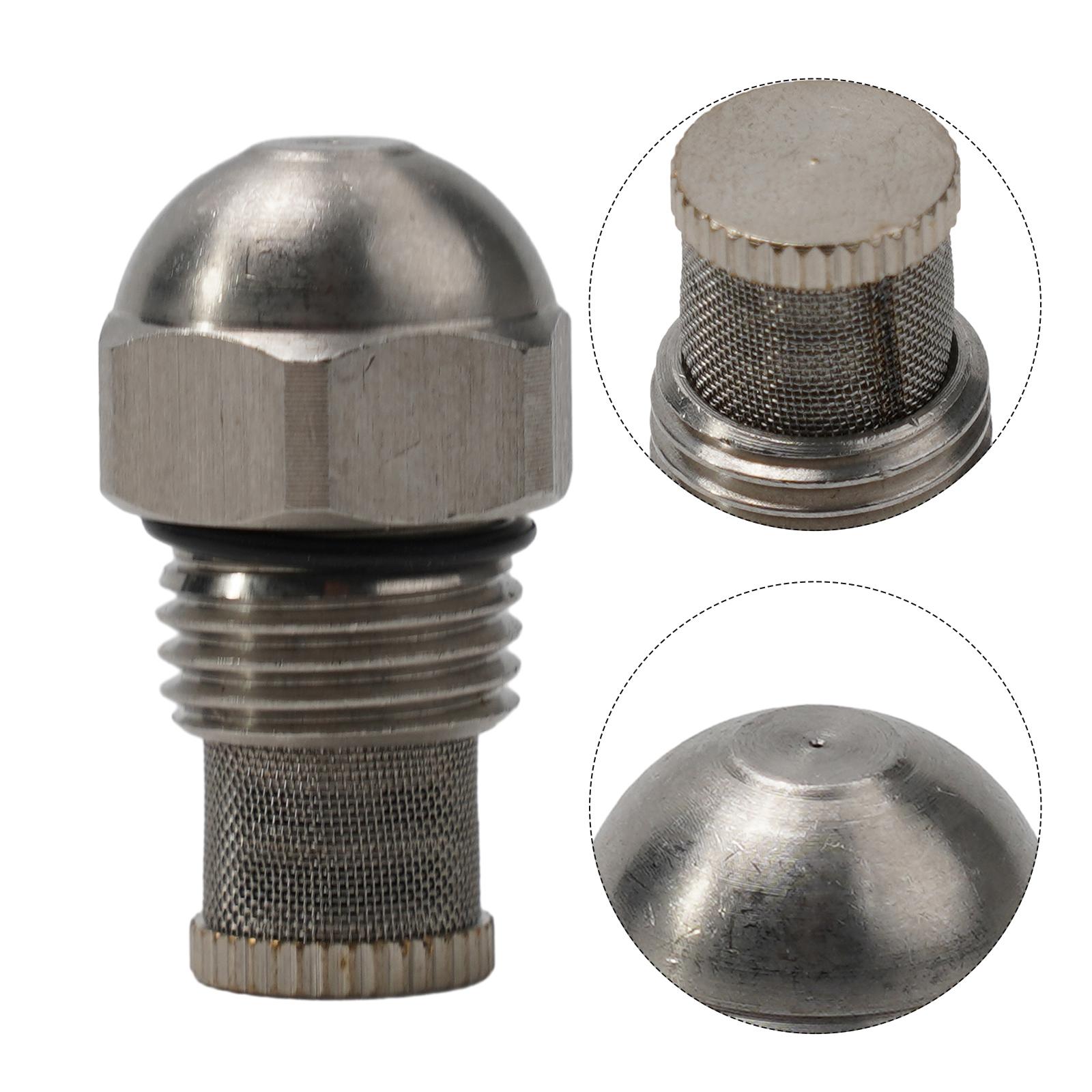 

1/4BSPT Mist Nozzle Dia 0.3-1.5mm Orifice Stainless Steel Fine Atomizing Spray For Humidification Cooling Artificial Fog