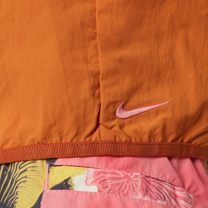 Nike Solid Color Work Pocket V-Neck Zipper Sleeveless Vest Kids tops FQ0475-813