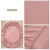 1PC High Quality Solid Color Bed Sheets Dustproof Mattress Protective Cover Soft Comfortable Breathable Fitted Sheet Non-slip Bed cover With Elastic
