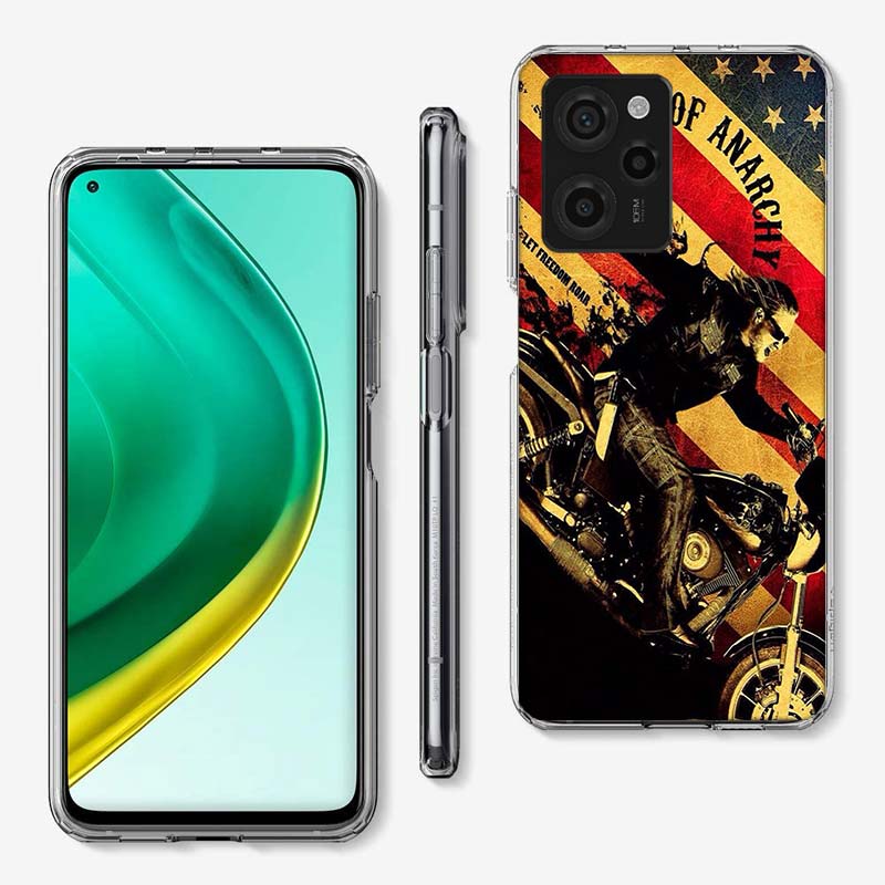 Sons of Anarchy Phone Case For Xiaomi Poco F7 Ultra X7 X5 X6 F6 Pro M5S M6 X3 X4 Mi 15 14 12T 11T 10T F5 F3 M4 Pro 11 Lite Cover
