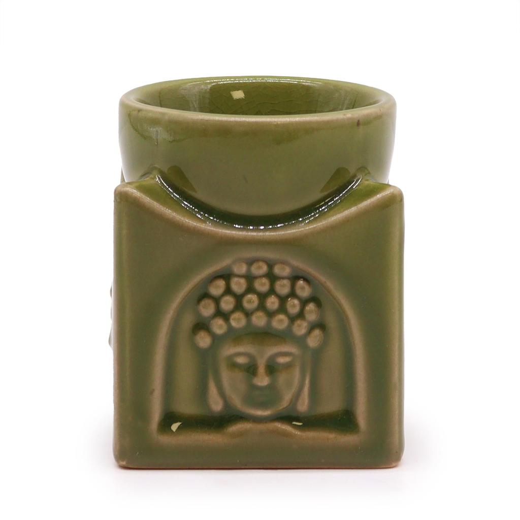 Buddha Fragrance Oil Burner - Light Jade
