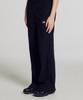 Nyuballanseu Nbmlg2W312 / Women Soft Fresh Ribbed Wide Pants (Black)