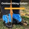 Water Resistant Low Ankle Protectors For Hiking Camping And Outdoor Use constructed 210D Fabric