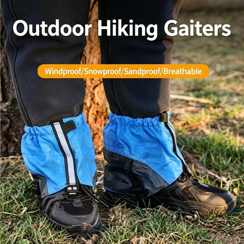 Water Resistant Low Ankle Protectors For Hiking Camping And Outdoor Use constructed 210D Fabric