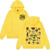 Noah Kahan The Great Divide Tour Grafikdruck Hoodie Herren Damen Mode Sweatshirt Langarm Freizeit Hip-Hop Pullover