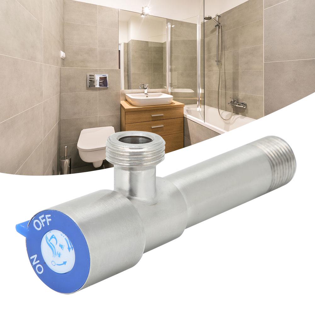 Household 304 Stainless Steel Kitchen Bathroom Faucet Angle Stop Valves