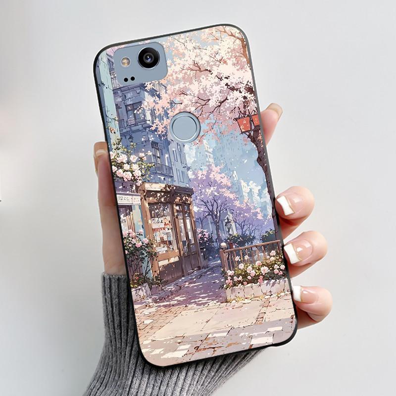 Matte Case For Google Pixel2 Pixel 2 XL Phone Cover for Google Pixel 2 XL 2XL Luxury Cute Cool Soft Silicone TPU Cases Bumper