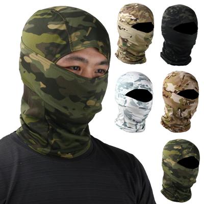 Camouflage Outdoor Radfahren Jagd Kapuze Schutz Sturmhaube Kopf Gesichtsschutz