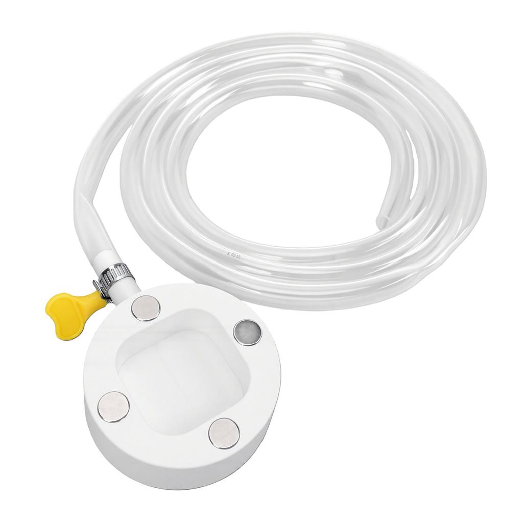 Kit di drenaggio AC per finestre magnetiche Tubo in PVC trasparente Clip in acciaio inossidabile Adattatore di drenaggio AC magnetico 6 piedi