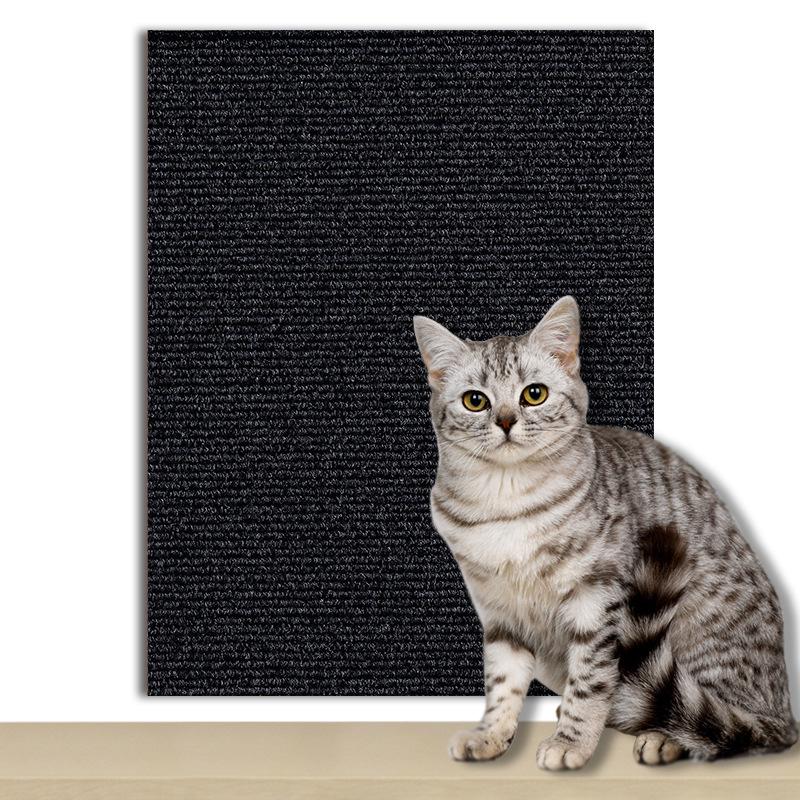 Sofa Protector Sticker: Self-adhesive Fabric Cats Scratch Pad, Cut To Size for Furniture & Walls.