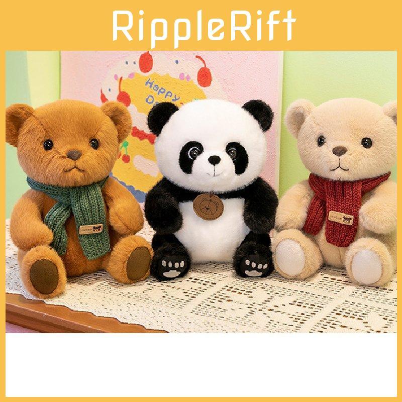 Panda Scarf Bear Plush Toy Room Decoration Ornaments Children Gift Festivals