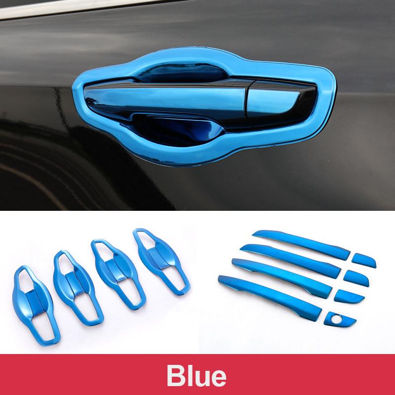 For Honda CRV CR-V 5th 2017 2018 Hybrid Stainless Steel Car Door Handle Outer Bowl Cover Trim Accessories