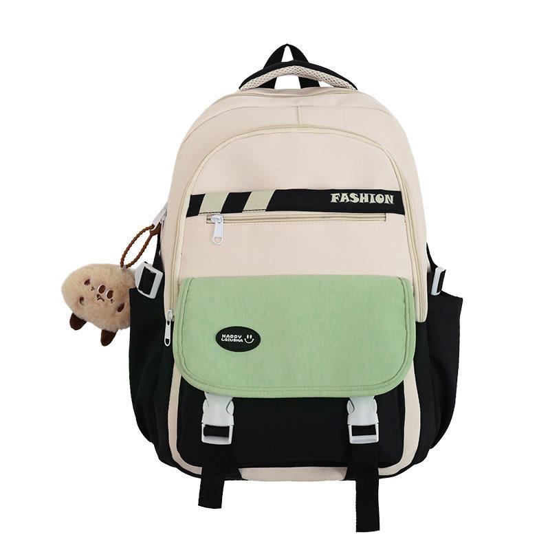 New Middle and High School College Students Niche Light Burden Reduction Versatile Large Capacity Backpack High Value Schoolbag