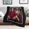 Mrballen Vintage T Shirt Throw Blanket Foldable Soft Warm Blanket for Outdoor Use