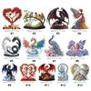 Animal Special Shaped 5D DIY Diamond Art Tabletop Decorations Diamond Painting Desktop Decorations Bedroom Table Decoration