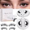 Magnetic Eyelashes & Curler with Storage - Natural Thick Lashes