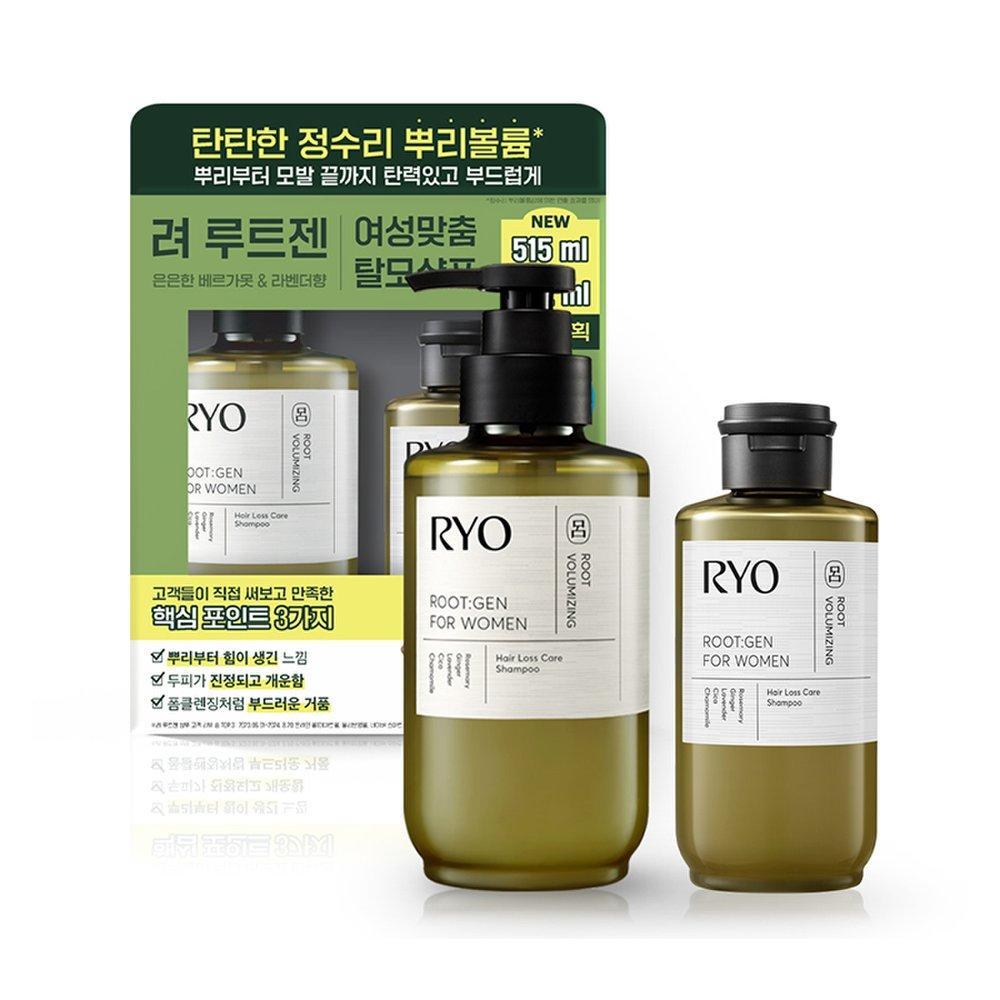 

Ryo Rootzen Hair Loss Care Shampoo + Shampoo) Women) 515ml + 24ml